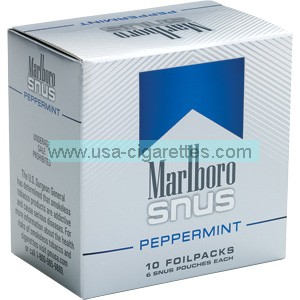 Marlboro Snus Peppermint Smokeless Tobacco